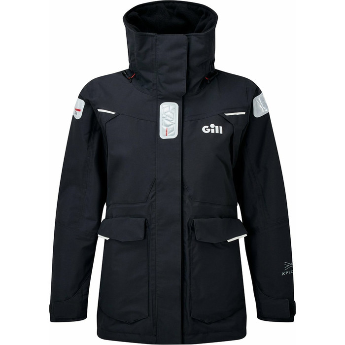 2023 Gill Os2 Offshore-Segeljacke & Latzhose Kombi-Set Fr Damen ? Graphite